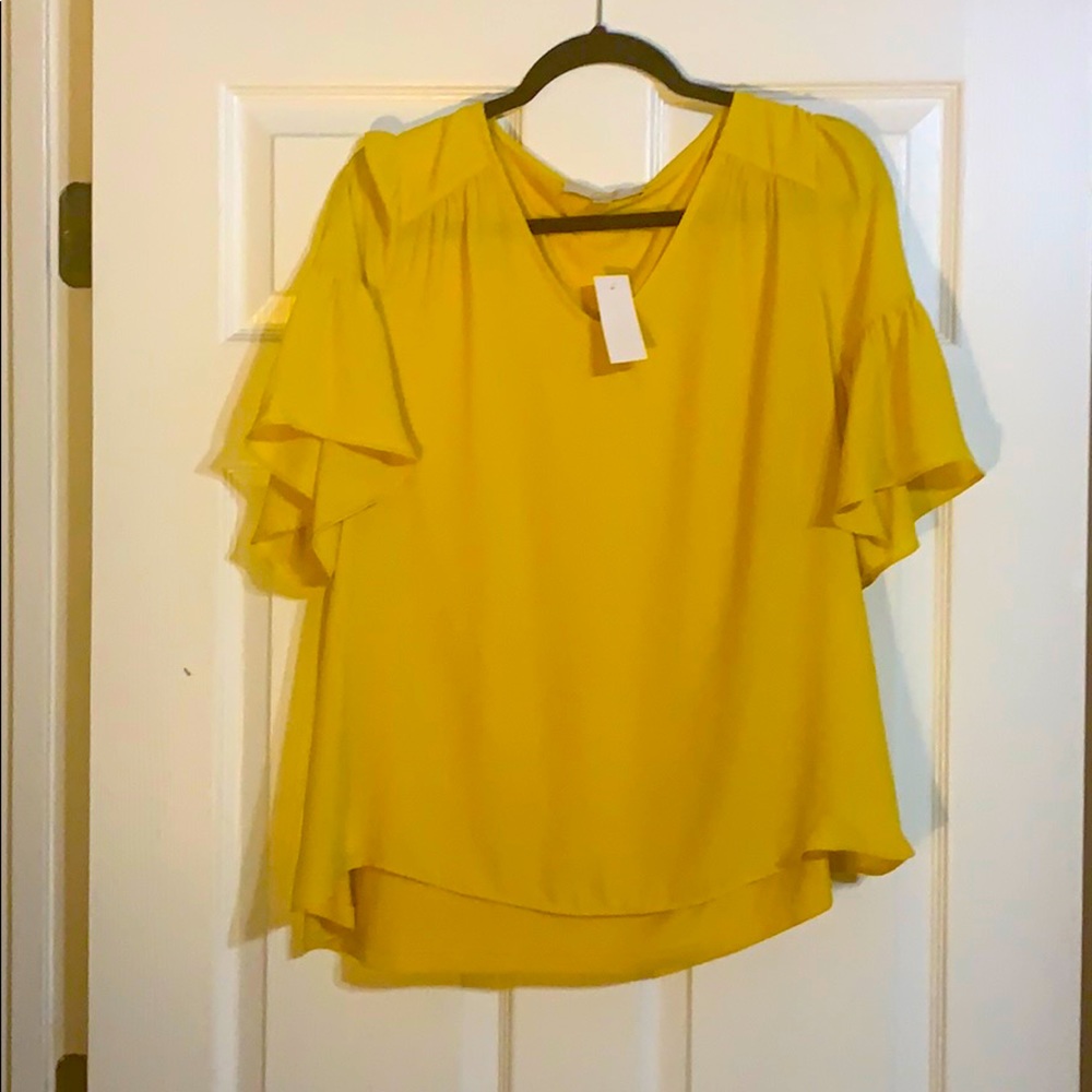 Loft Golden Yellow top